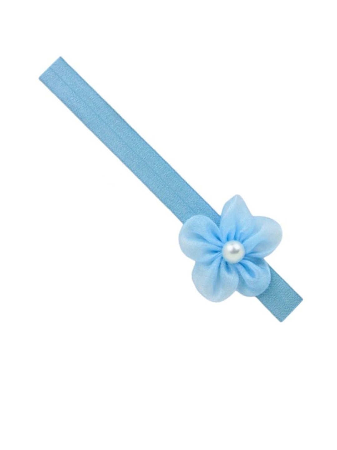 

BAESD Girls Bandana Cotton Soft Flower Design Headband, Blue