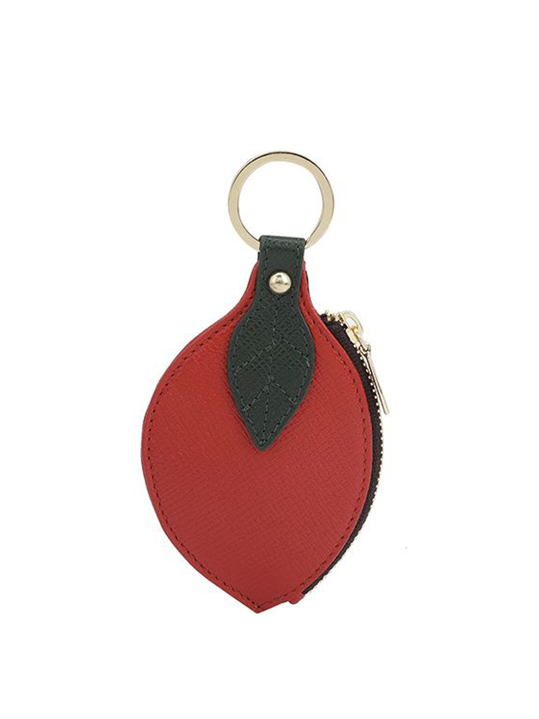 

Da Milano Textured Key chain, Red