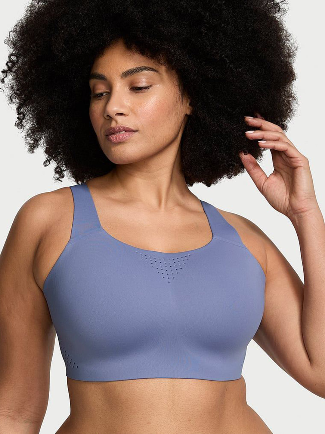 

Victoria's Secret Non-Wired Full Coverage Workout Bra, Blue