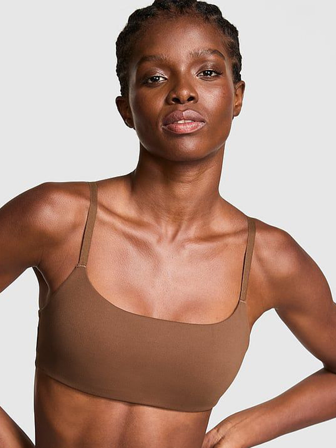 

Victoria's Secret Medium Coverage Workout Bra, Brown