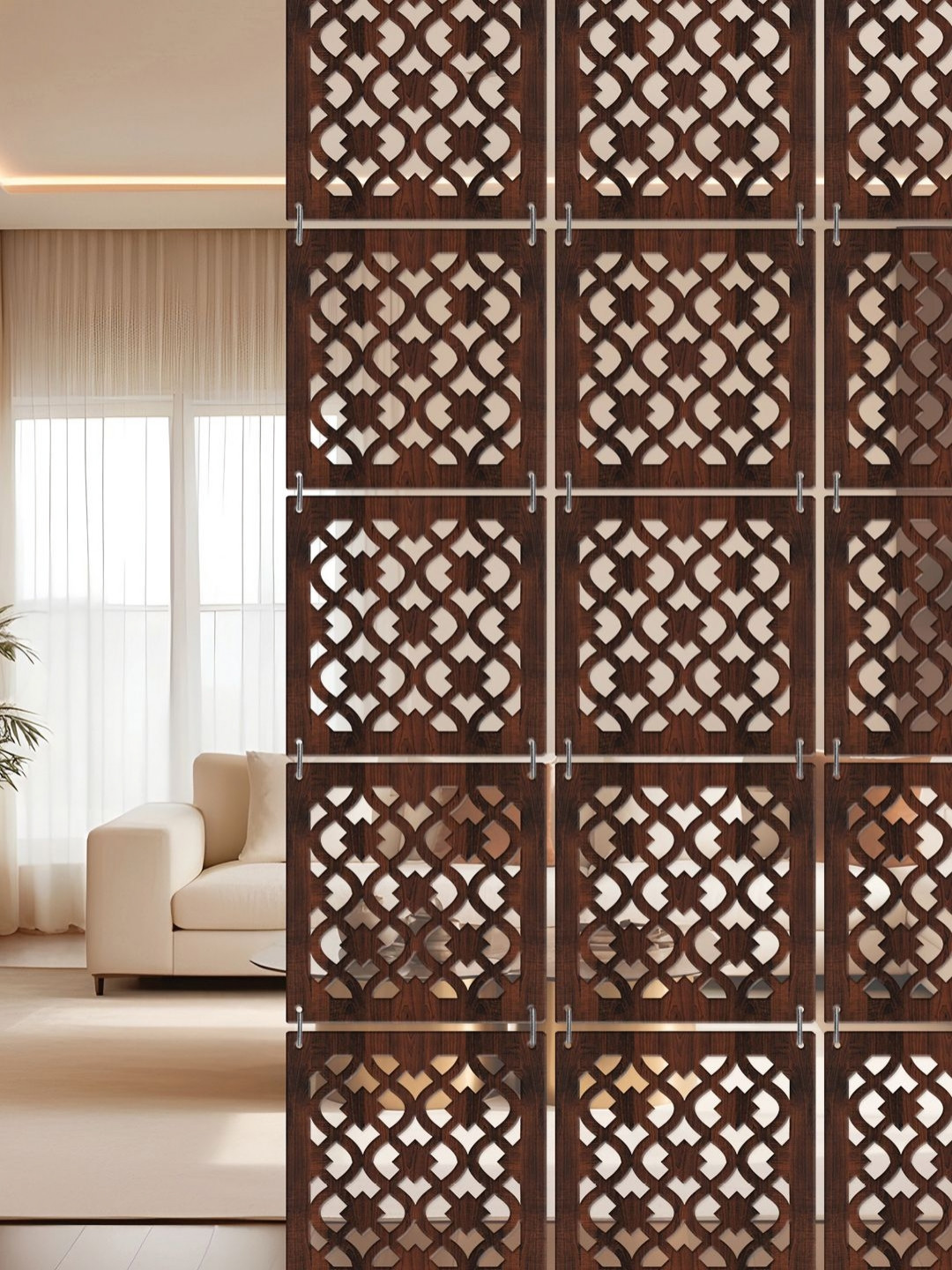 

RANDOM Brown Ethnic Motifs Window Blinds