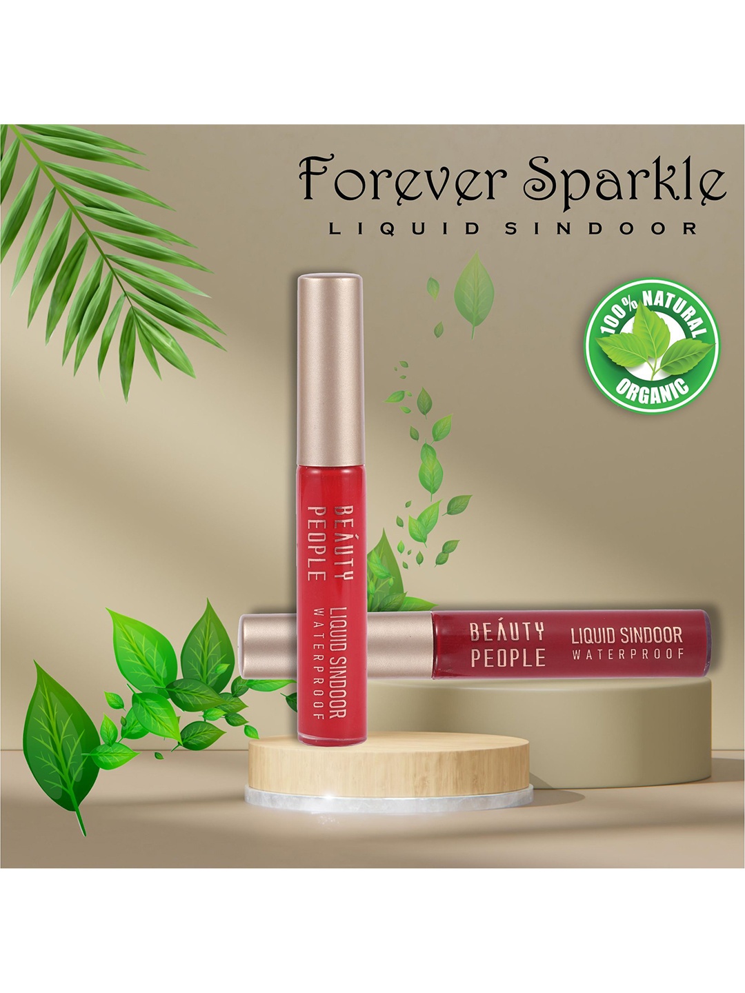 

Beauty People Smudge Proof Forever Sparkle Sindoor -12ml- Red