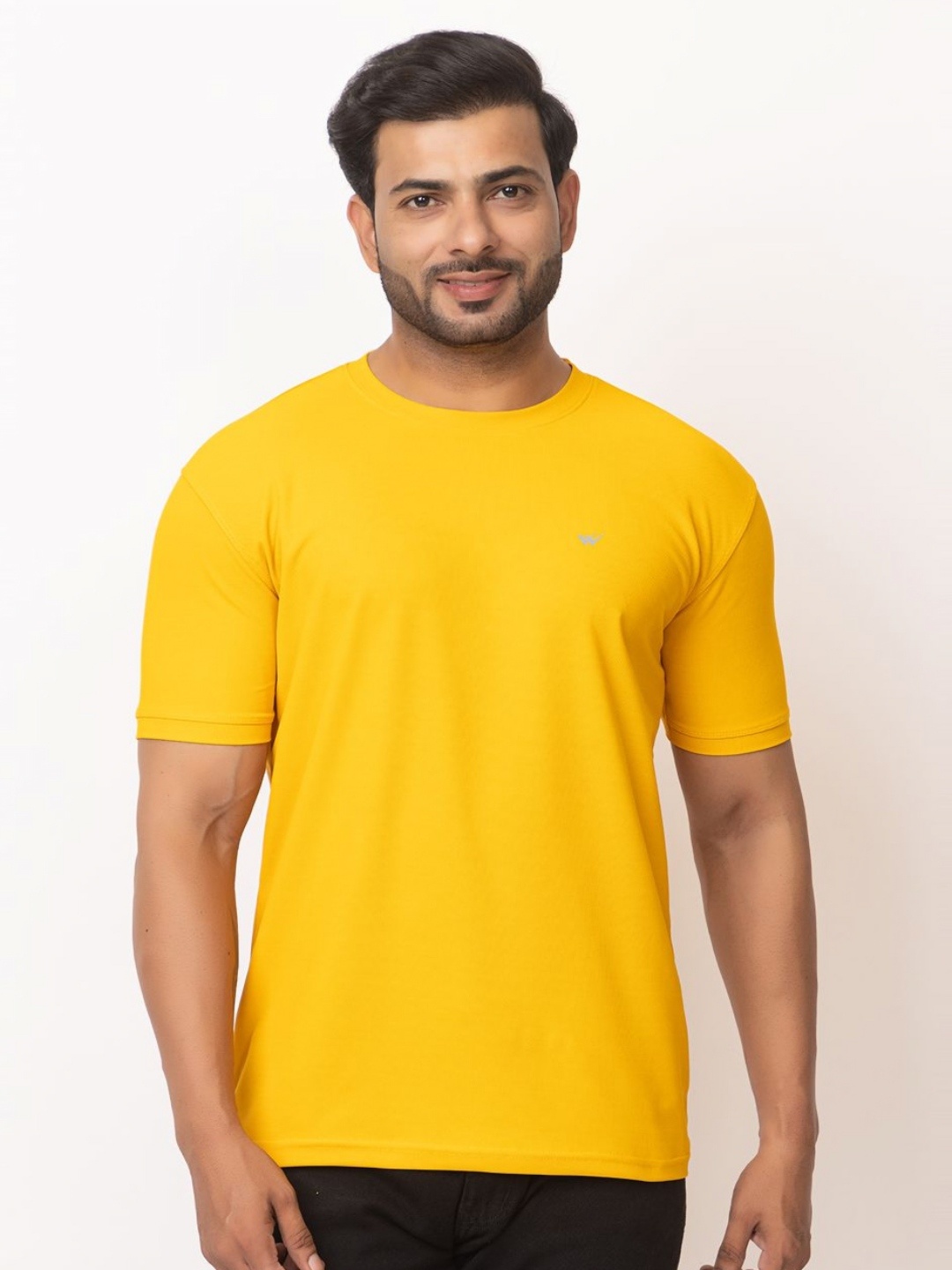 

WILD COPS Men T-shirt, Yellow