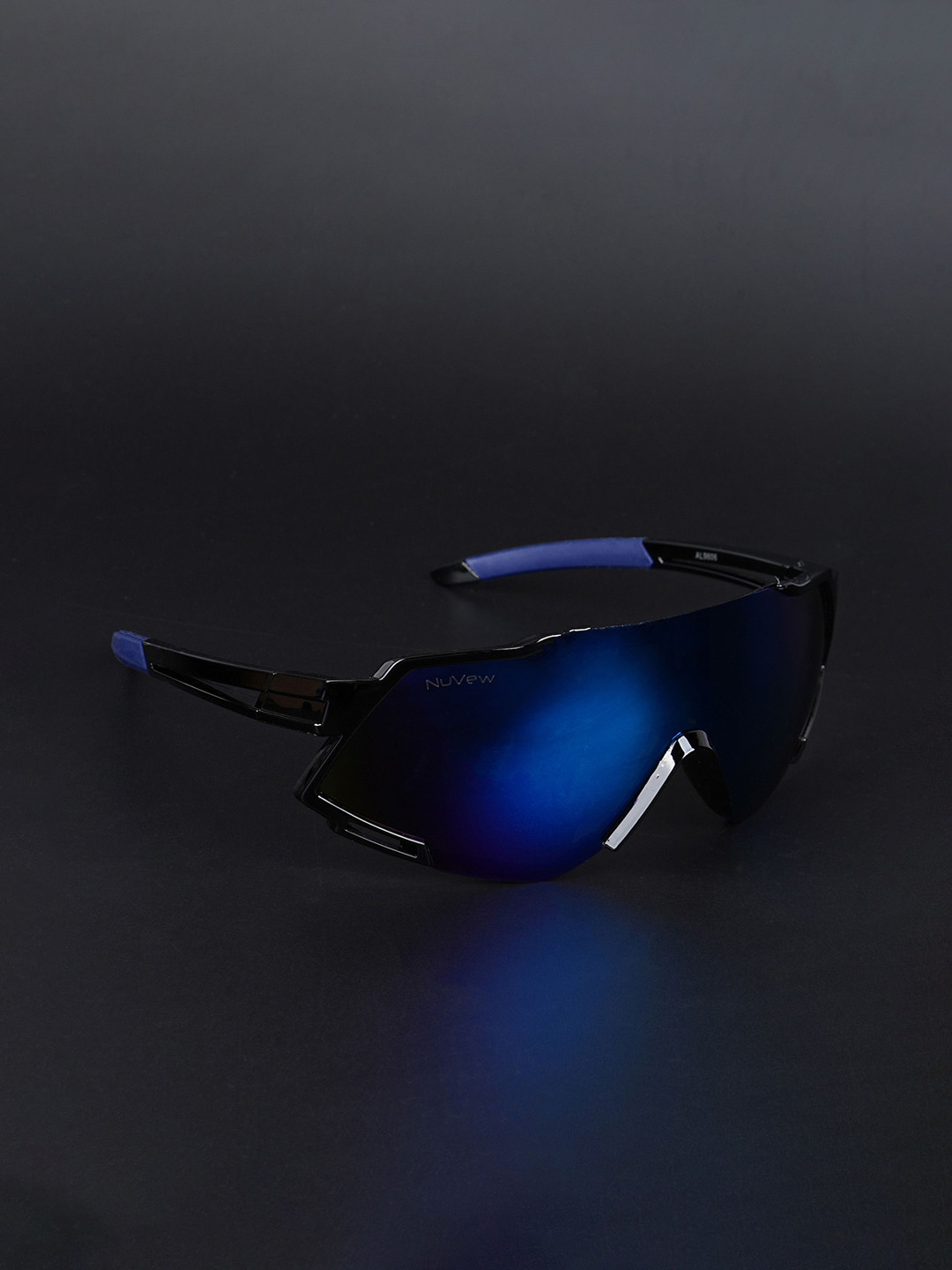 

NuVew Unisex Sports Sunglasses with UV Protected Lens, Blue