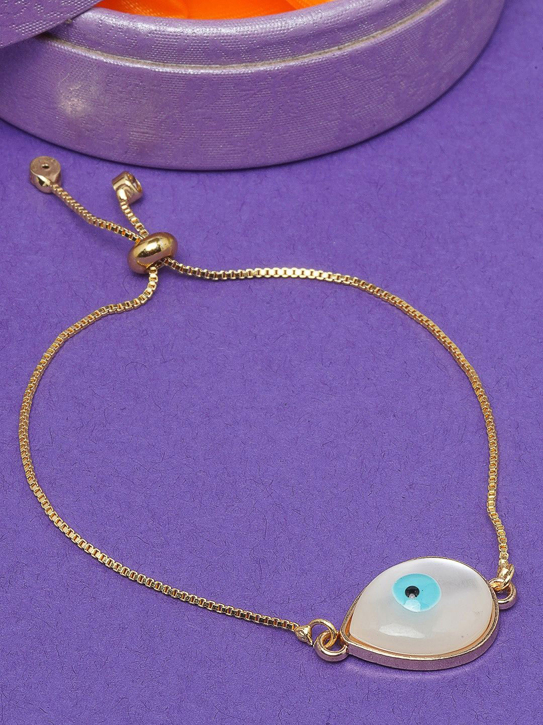 

KPOP Women Brass Gold-Plated Charm Bracelet