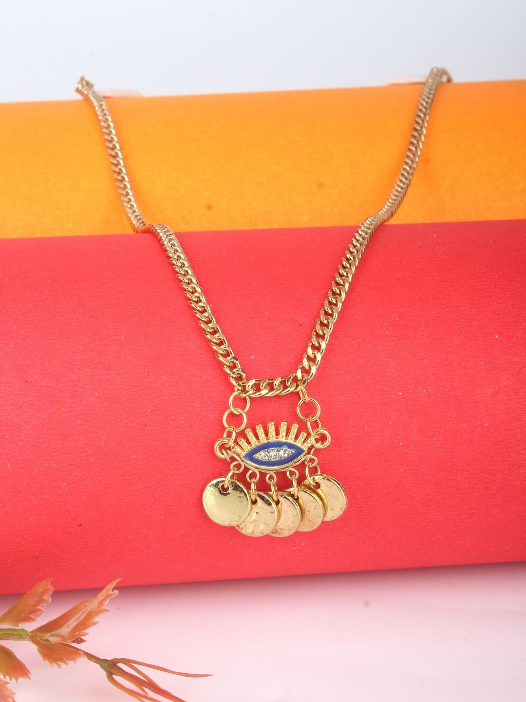 

KPOP Brass Gold-Plated Handcrafted Necklace