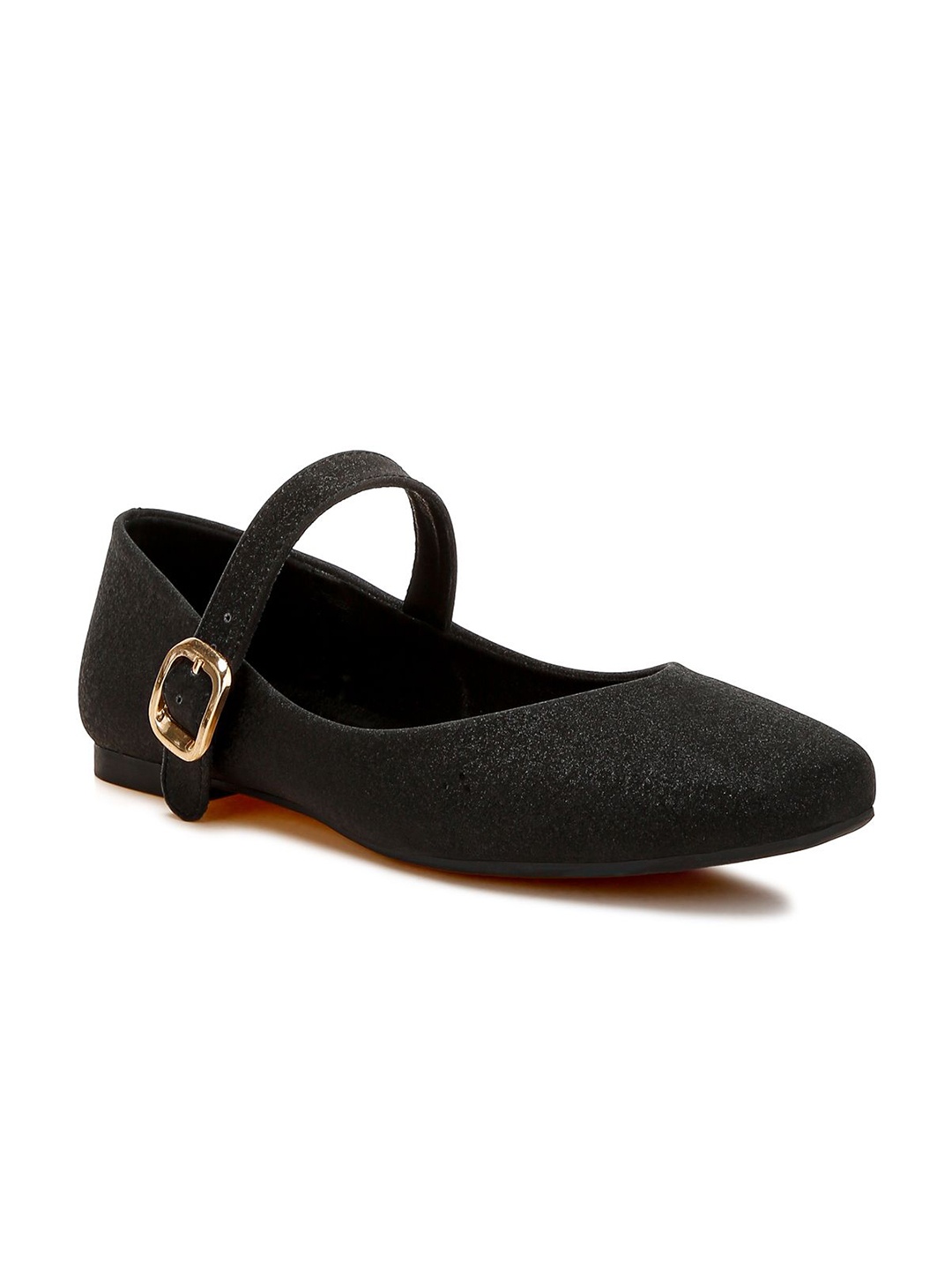 

London Rag Women Leather Ballerinas, Black