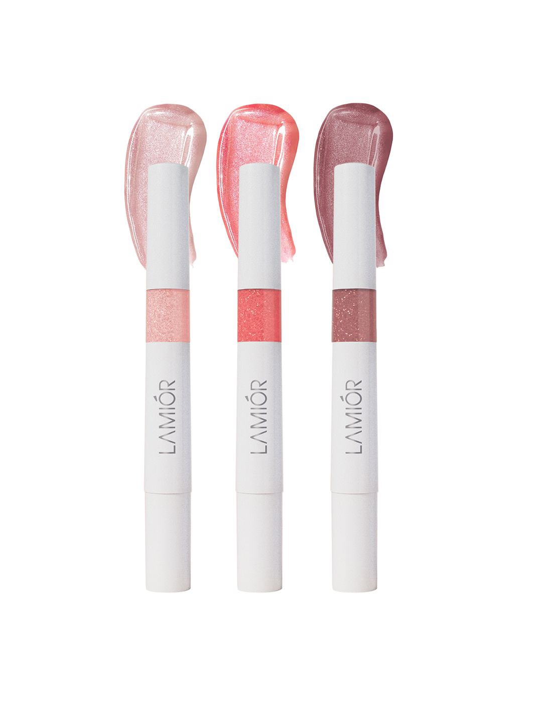 

LAMIOR 3 Pcs 3 in 1 Peptide Glaze Lip Balm-4 ml - Shade-Sugar Ice, Heaven Berry, Coco Loco, Blue