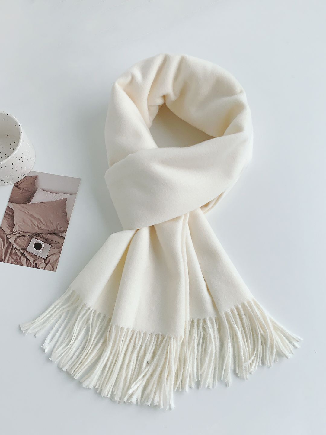 

CrossKulture Women Scarf, Off white