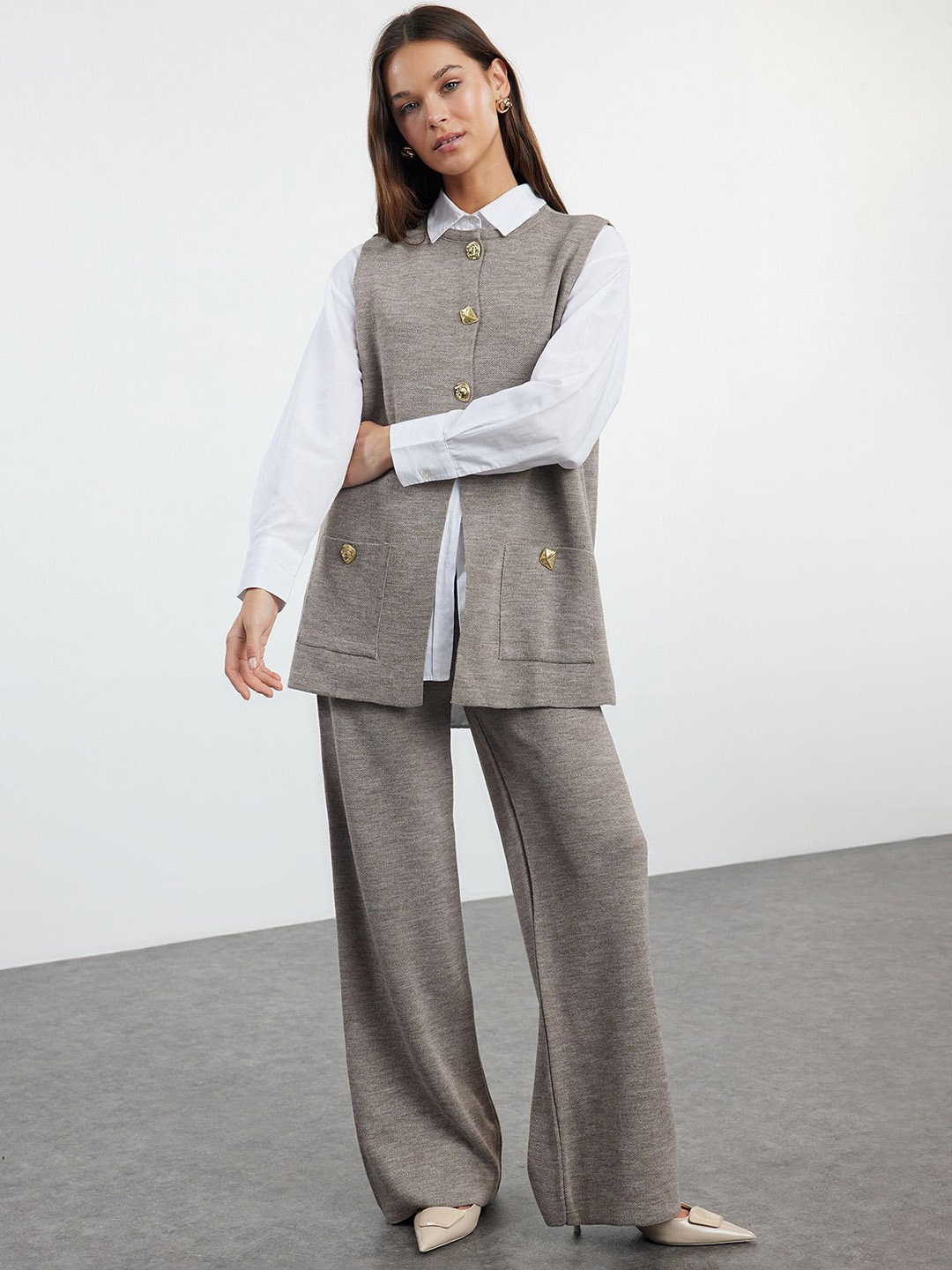 

Trendyol Top & Trouser Co-Ords, Grey