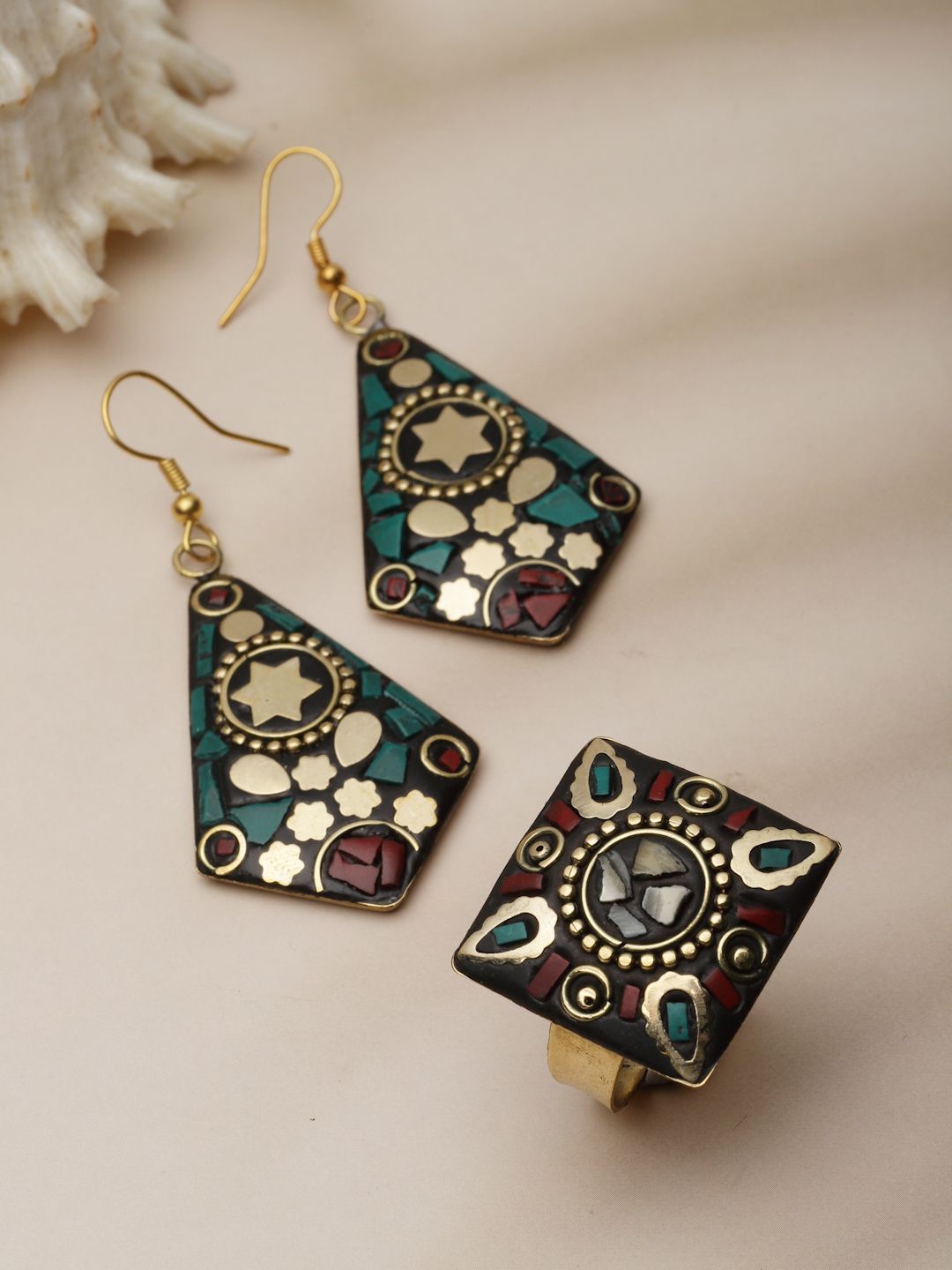 

Anouk Contemporary Drop Earrings, Gold
