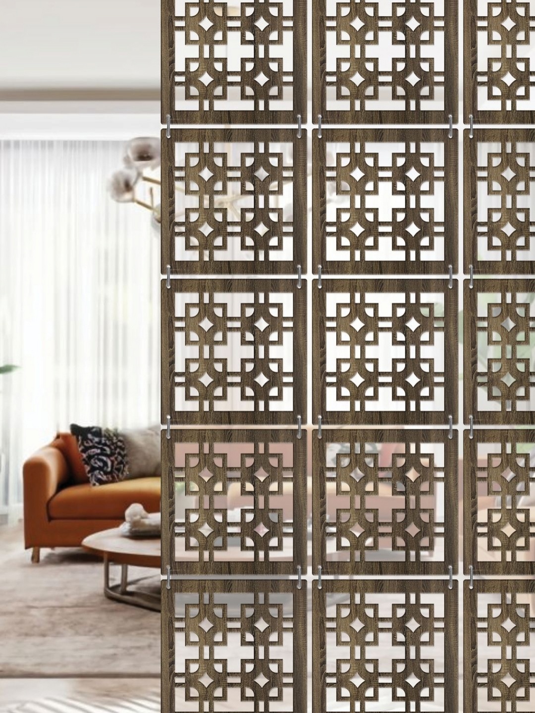 

RANDOM Brown Ethnic Motifs Window Blinds