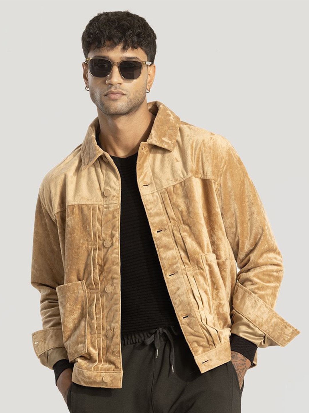 

Snitch Men Jacket, Brown