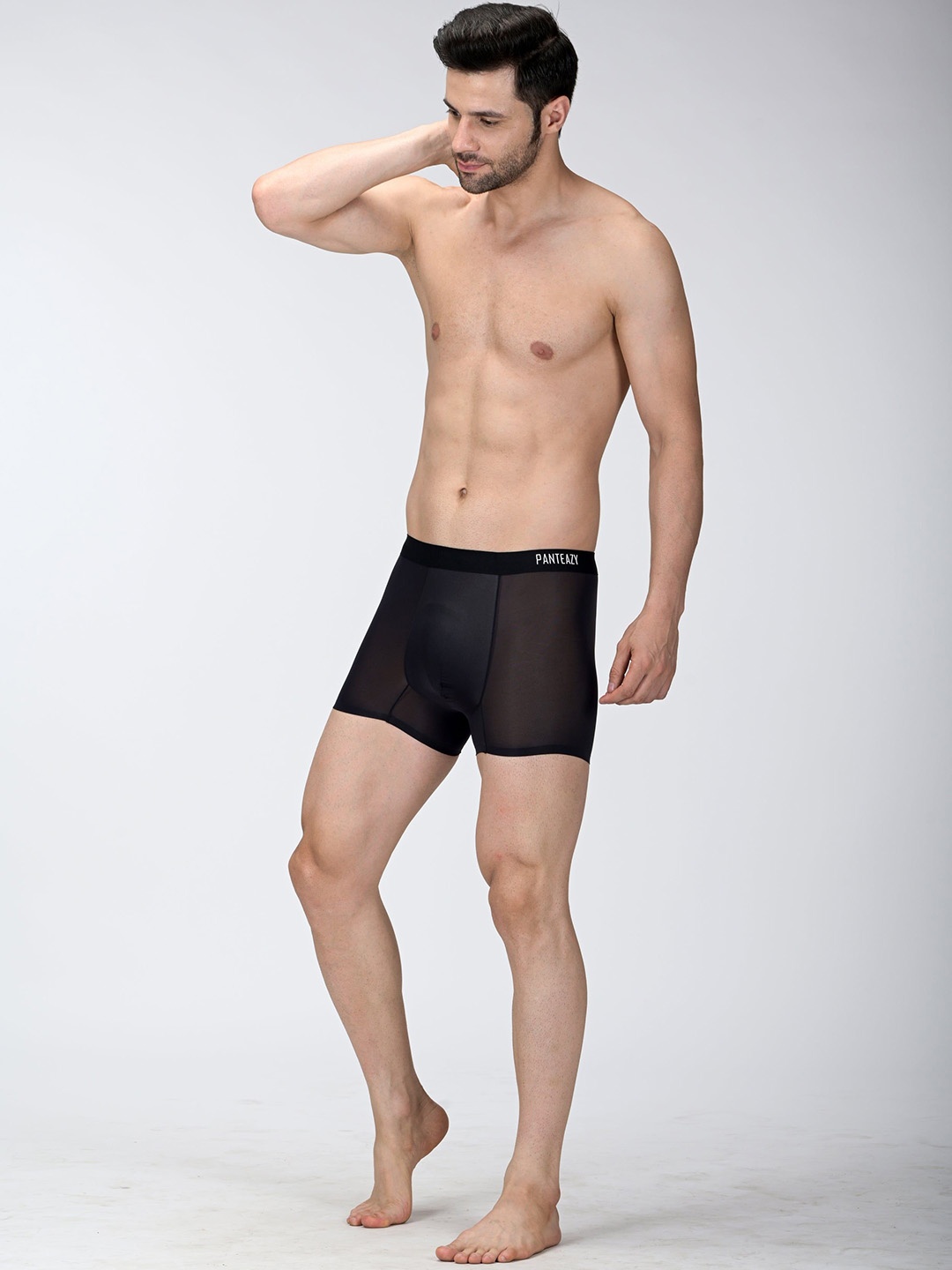 

PANTEAZY Mid-Rise Trunks, Black