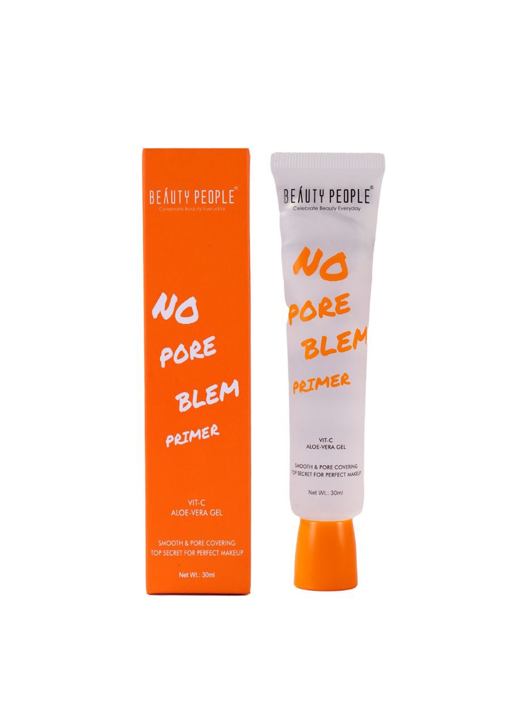 

Beauty People No Pore Blem Primer With Vitamin C- 30 ml, Transparent