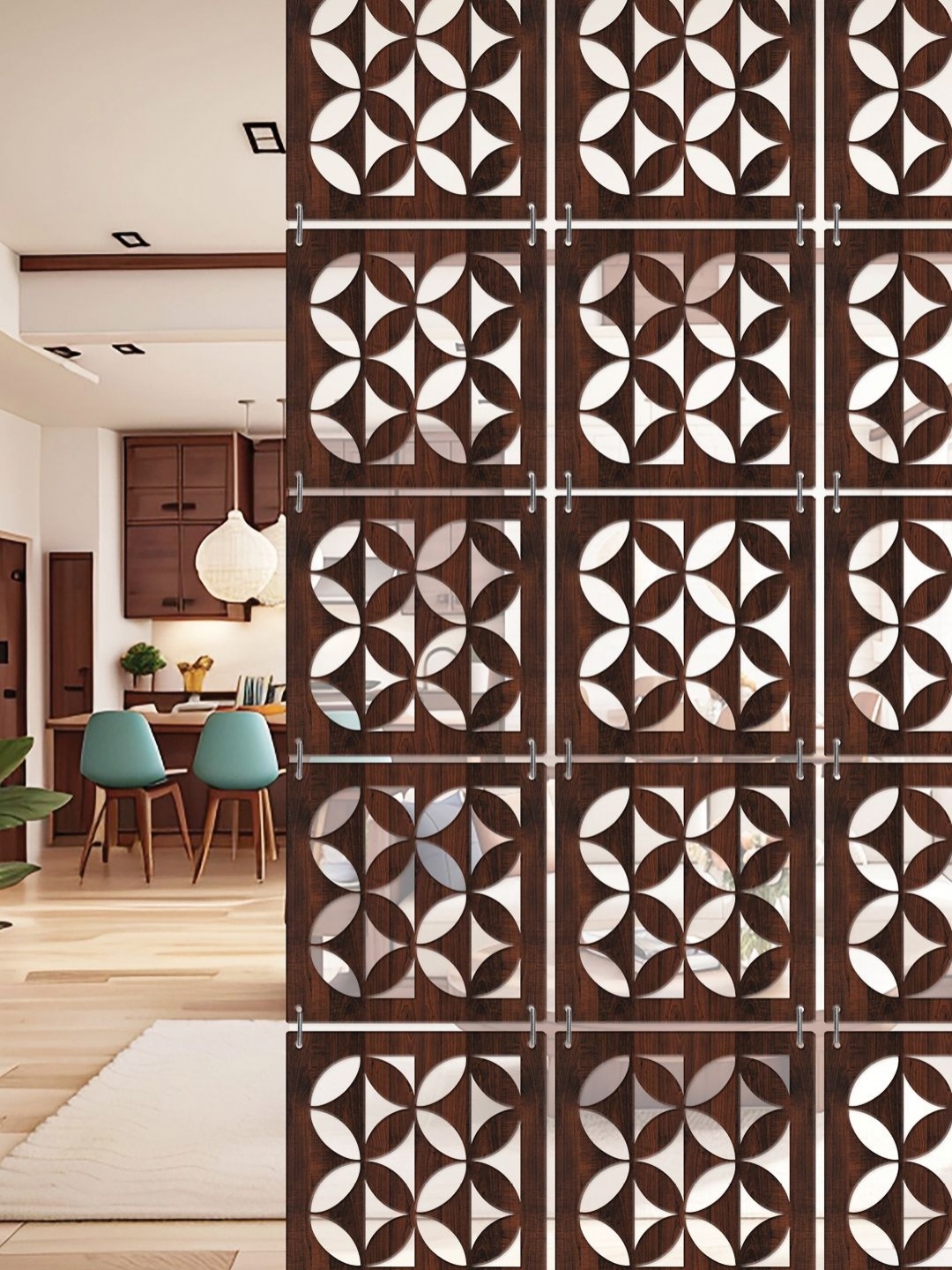 

RANDOM Brown Ethnic Motifs Window Blinds