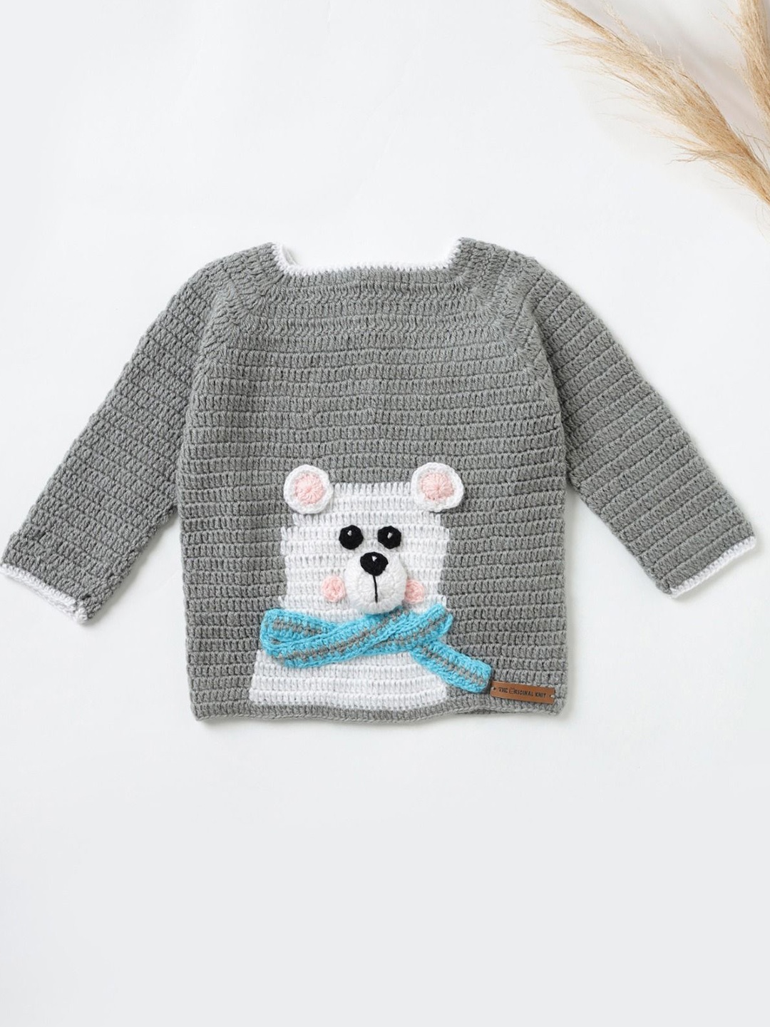 

The Original Knit Unisex Kids Pullover, Grey