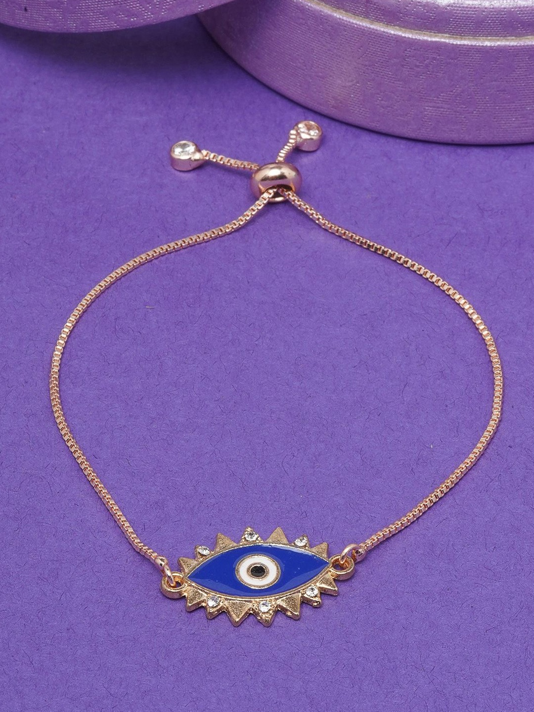 

KPOP Women Brass Gold-Plated Charm Bracelet