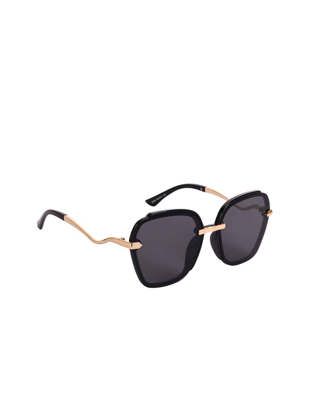 

DressBerry Women Oversized Sunglasses ES_91006-86-DB-6059-BLK-BKGL-OSWF, Black