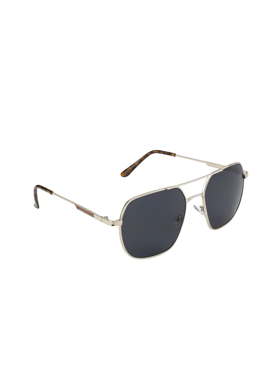 

The Roadster Lifestyle Co Unisex UV Protected Square Sunglasses, Silver