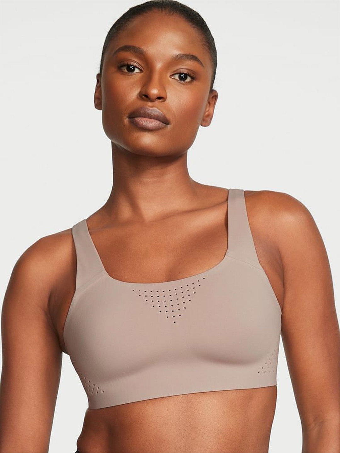 

Victoria's Secret Medium Coverage Workout Bra, Beige