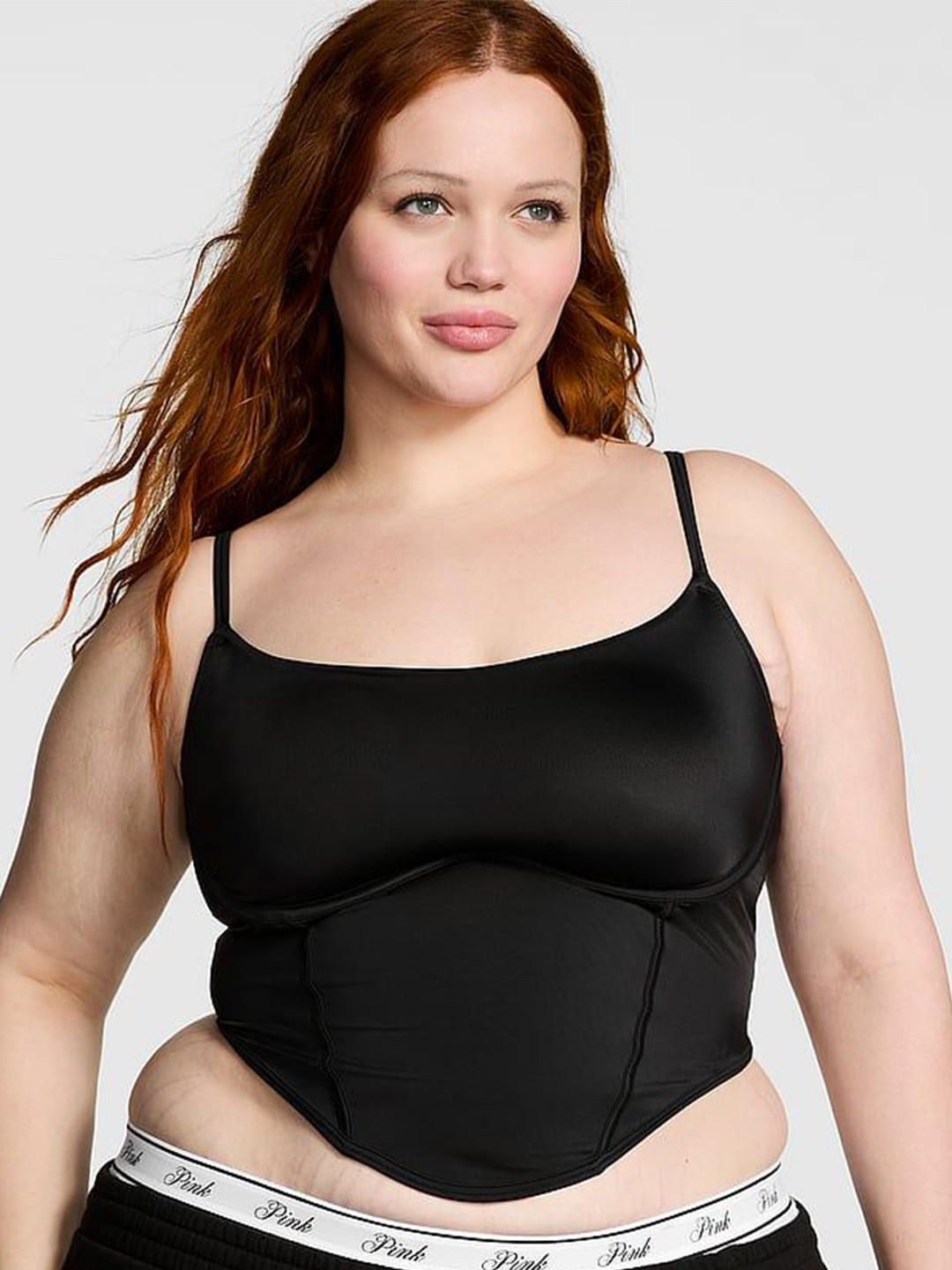 

Victoria's Secret Underwired Medium Coverage Cut and Sew Bralette Bra, Black