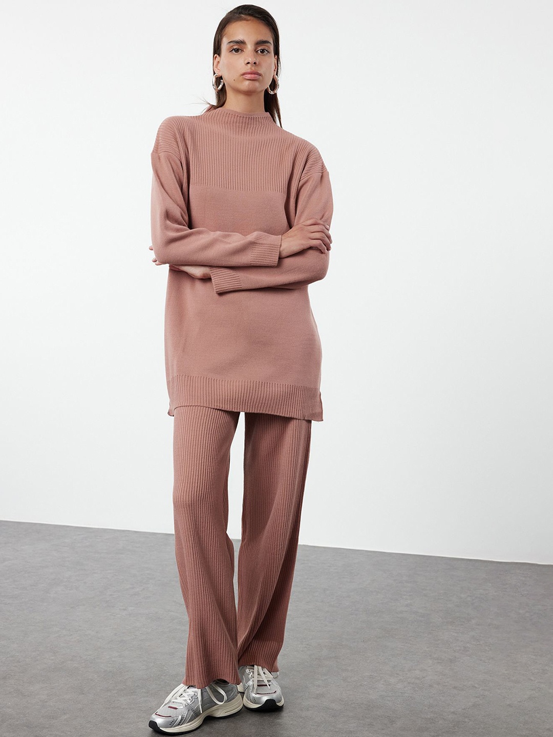 

Trendyol Top & Trouser Co-Ords, Peach