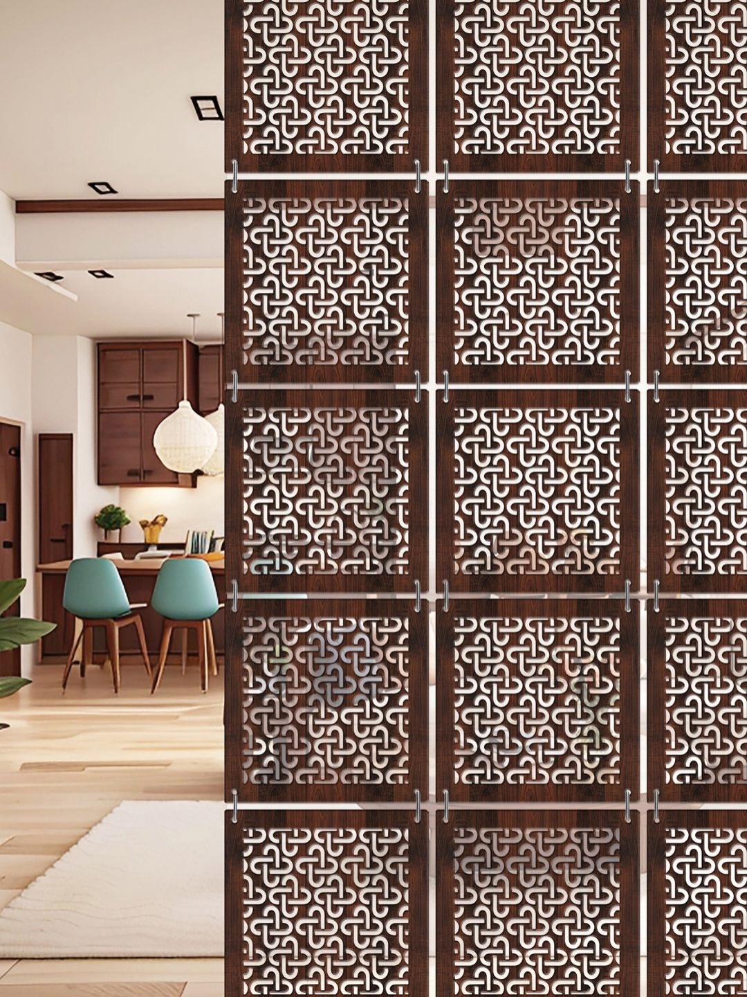 

RANDOM Brown Ethnic Motifs Window Blinds
