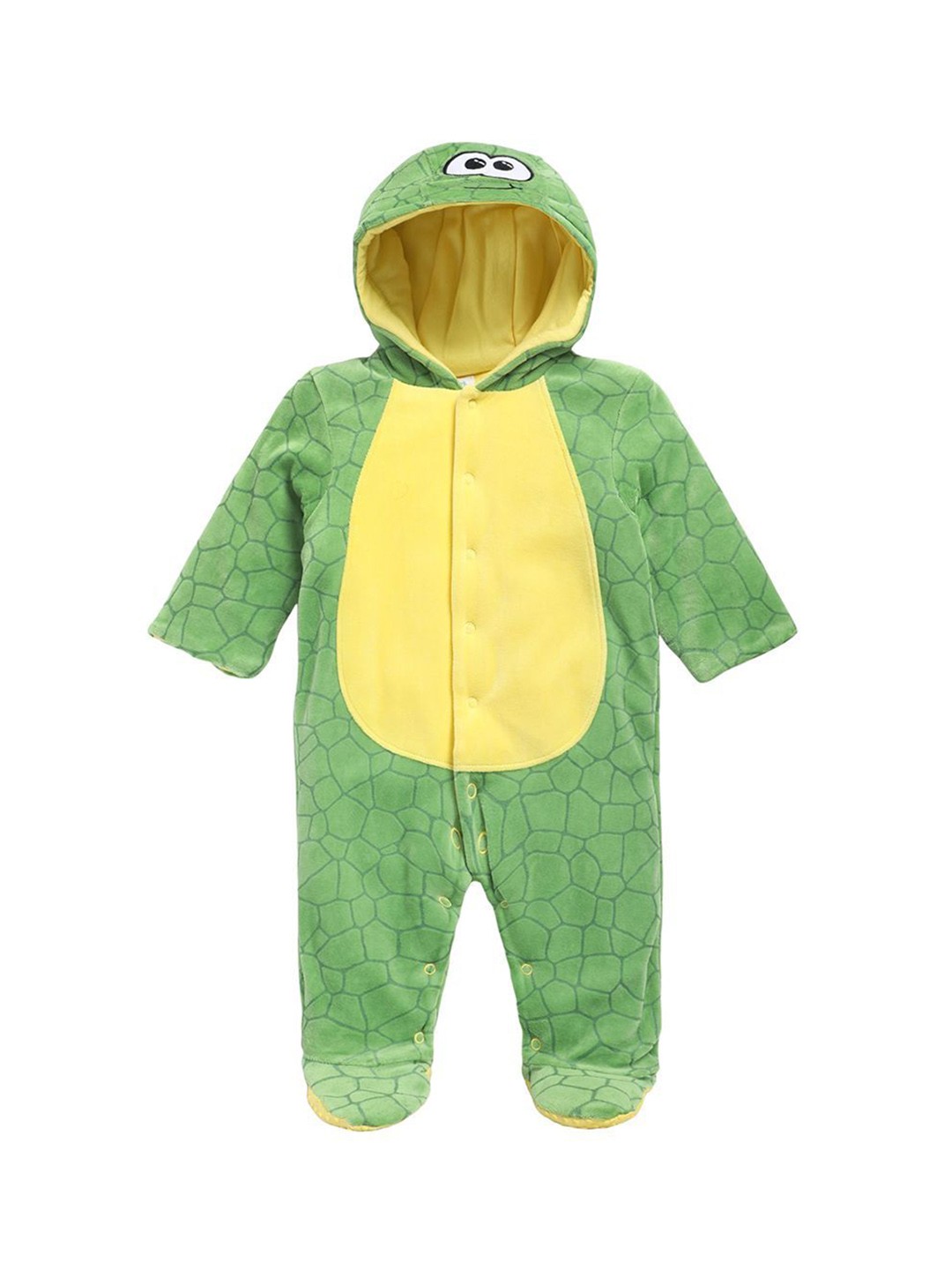 

MINI KLUB Boys Printed Sleepsuit, Green
