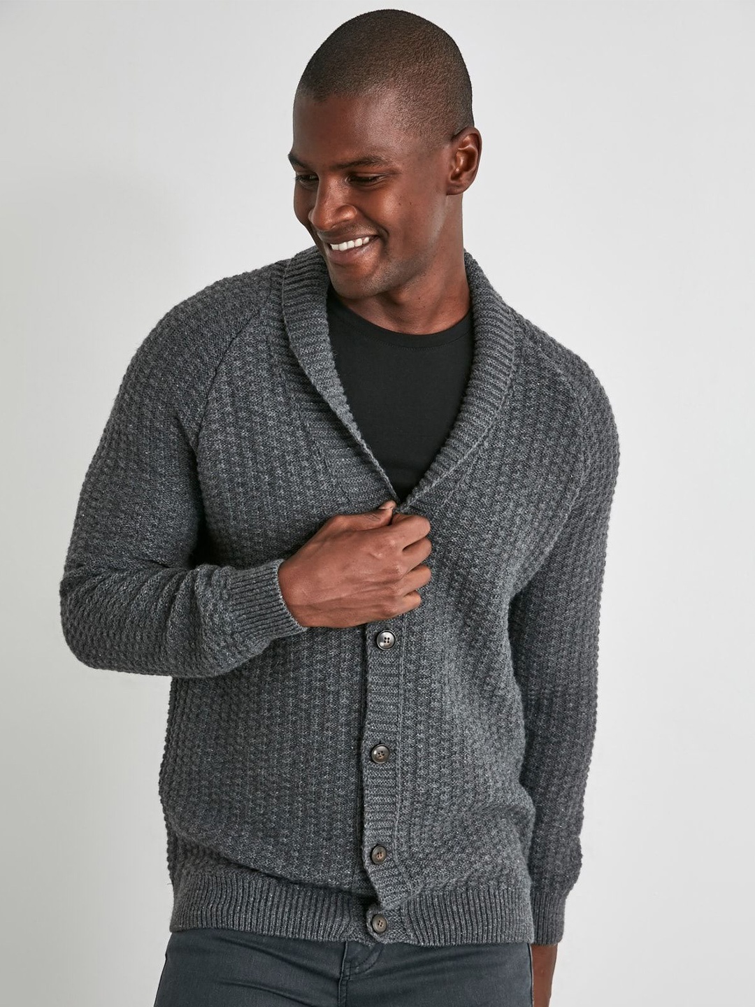 

Trendyol Men Cardigan, Grey