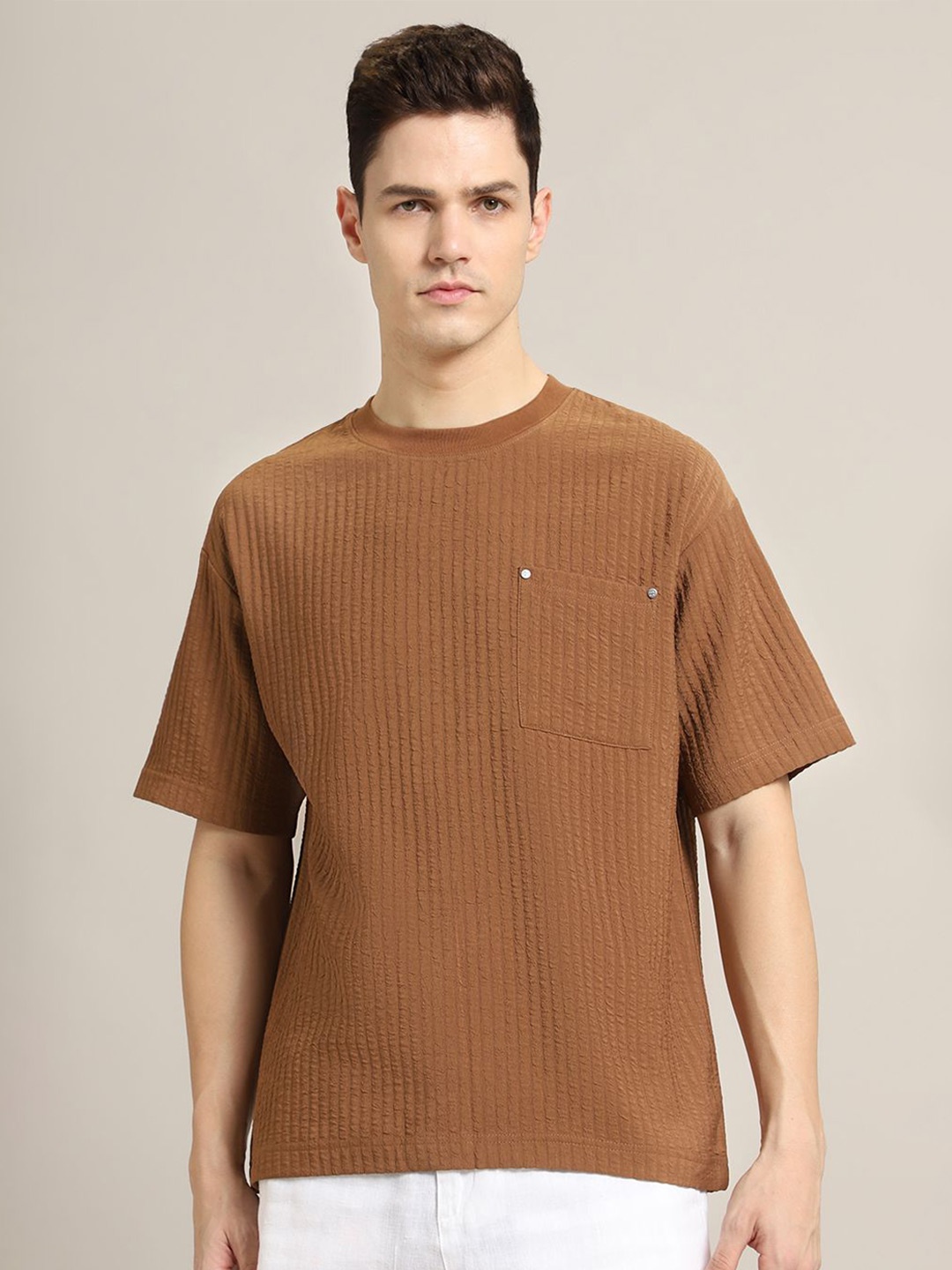 

Banana Club Men T-shirt, Brown