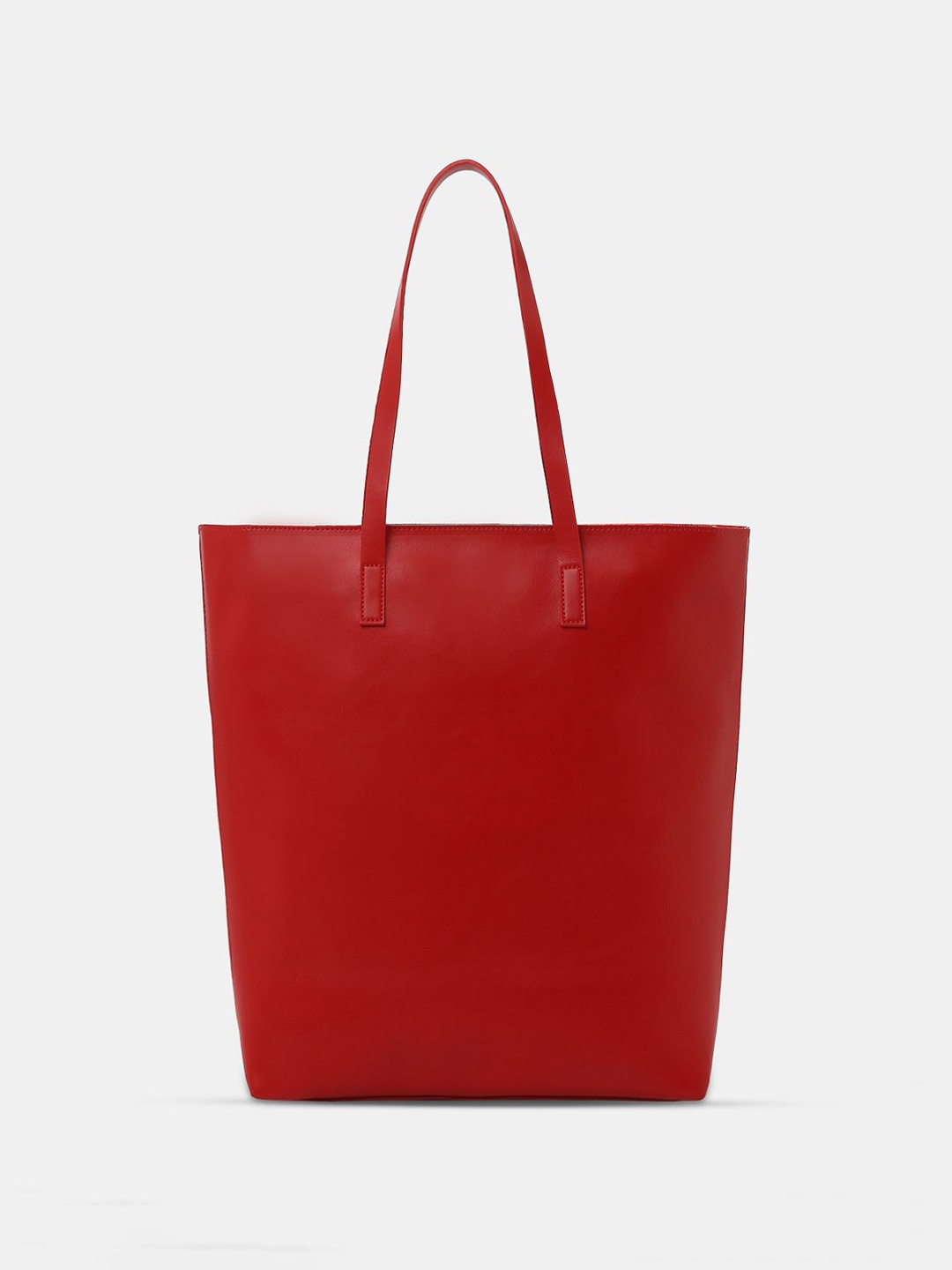 

Vero Moda Women PU Shopper Tote Bag, Red