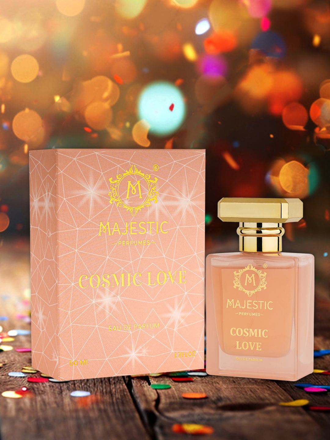 

MAJESTIC PERFUMES Cosmic Love Eau De Parfum- 50ml, Pink