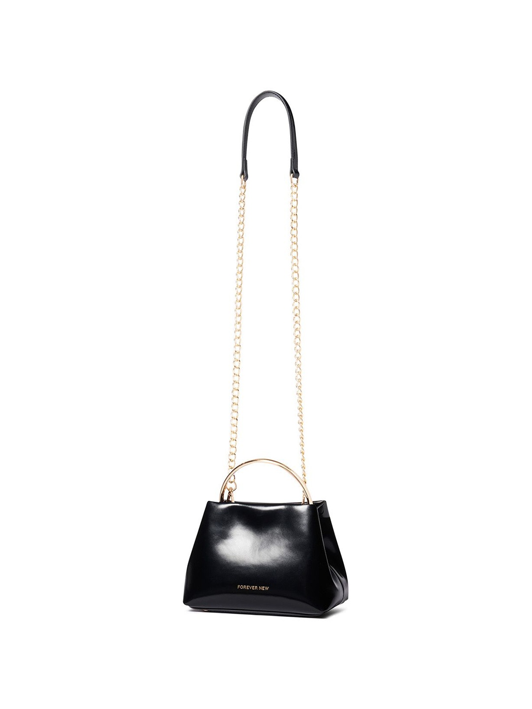 

Forever New PU Structured Handheld Bag with Tasselled, Black