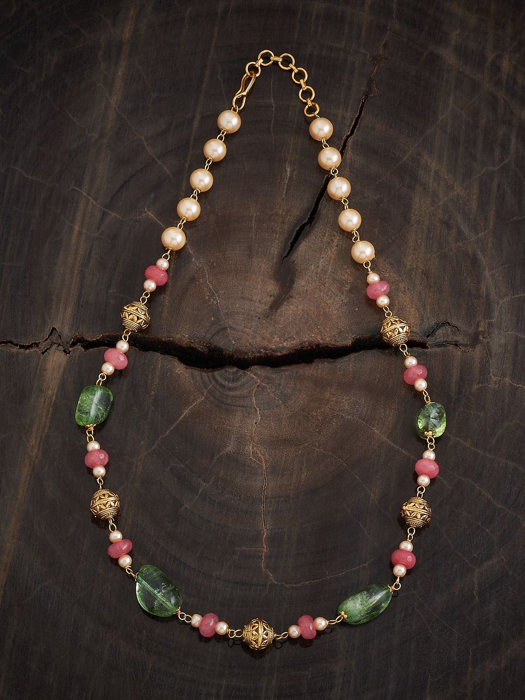 

Kushal's Fashion Jewellery Copper Gold-Plated Antique Chain