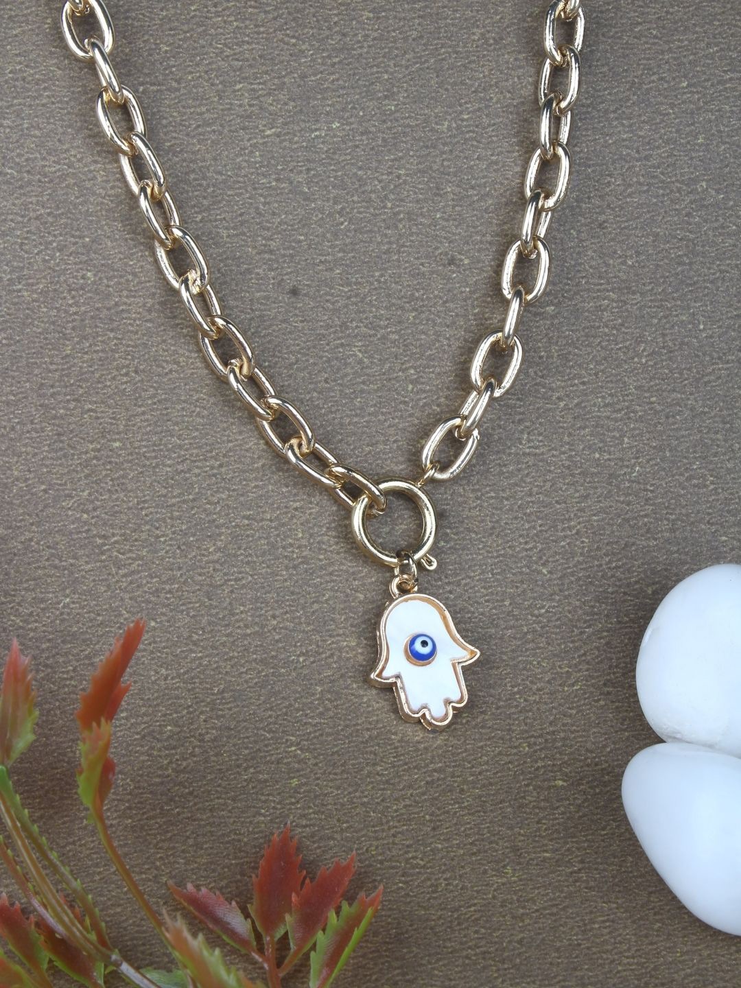 

KPOP Brass Gold-Plated Handcrafted Necklace