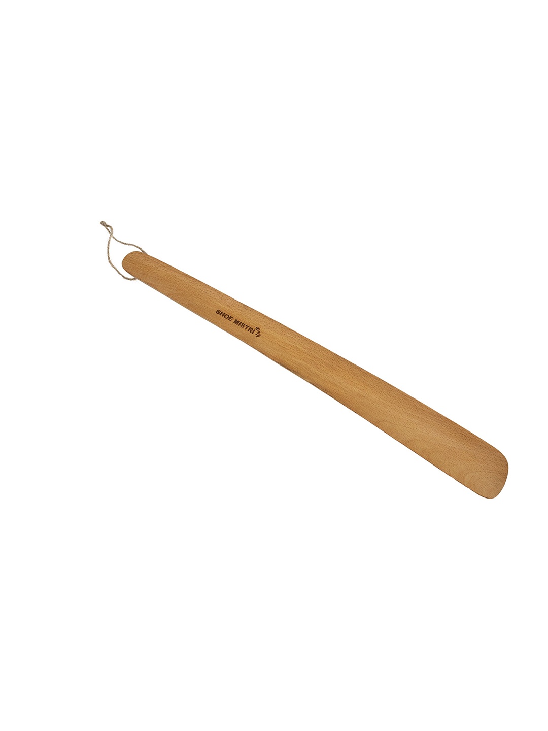 

Shoe Mistri Brand Logo Printed Shoe Horn, Beige