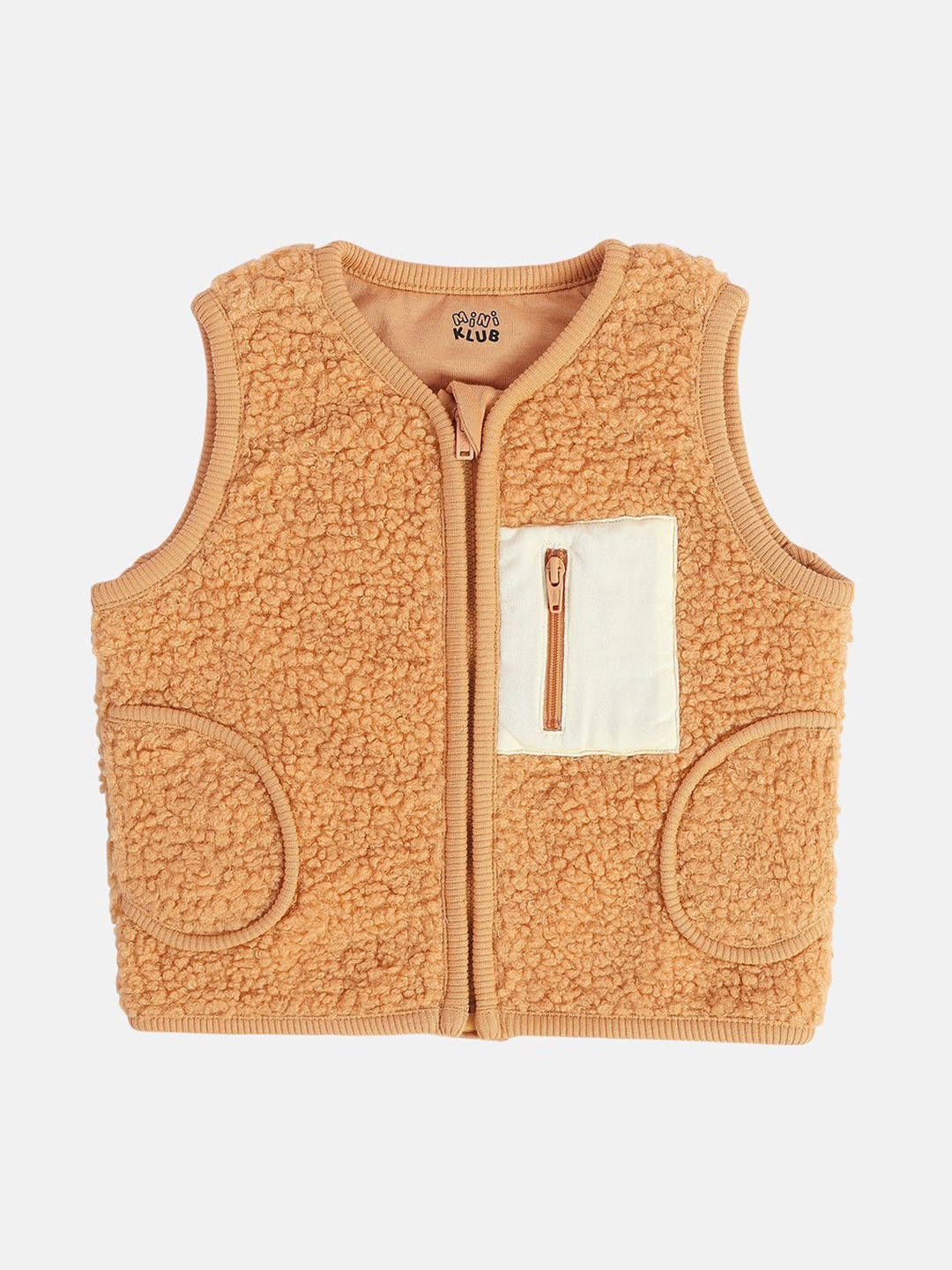 

MINI KLUB Boys Cotton Longline Tailored Jacket, Orange