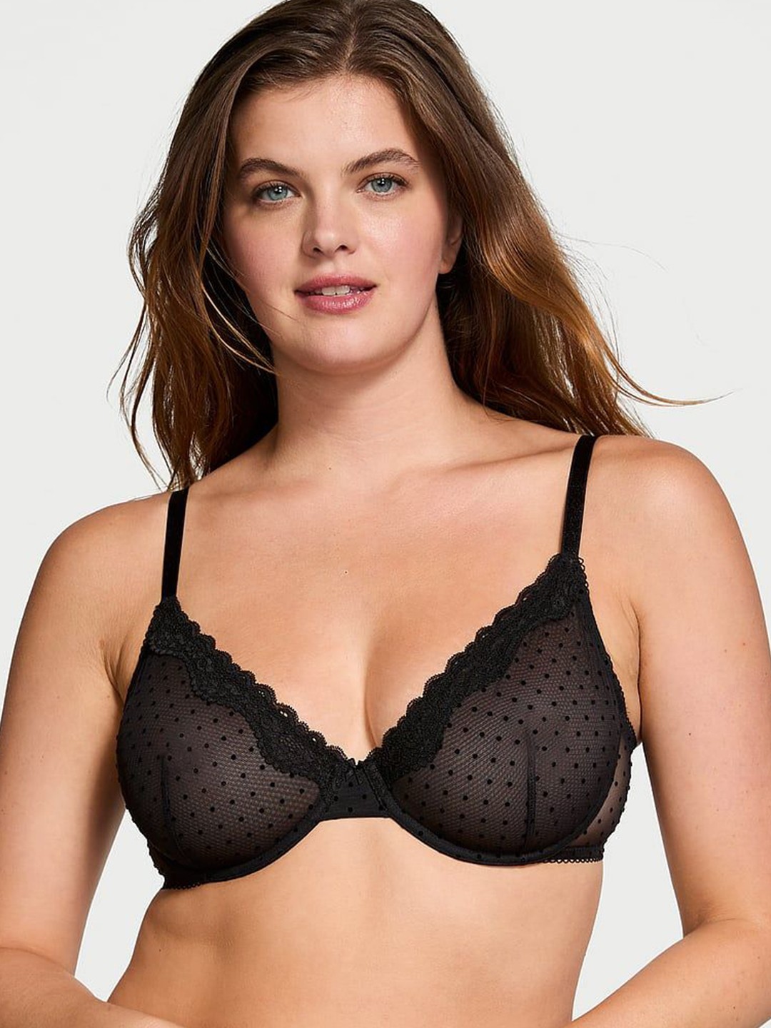 

Victoria's Secret Women Solid Medium Coverage Underwired Bra, Black