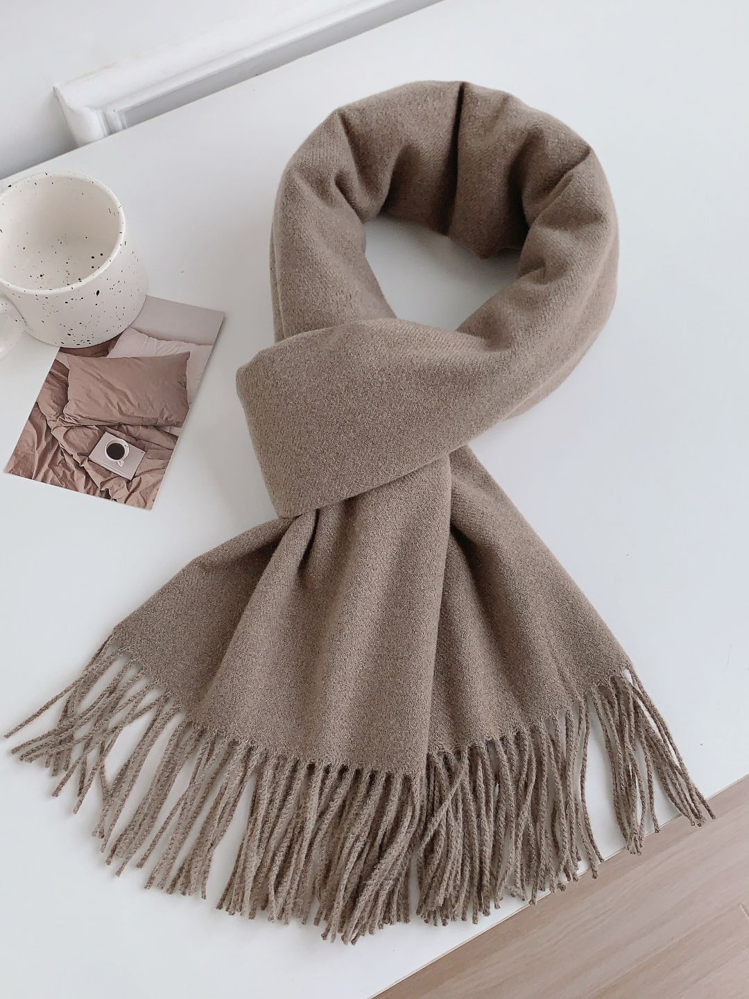 

CrossKulture Women Scarf, Beige