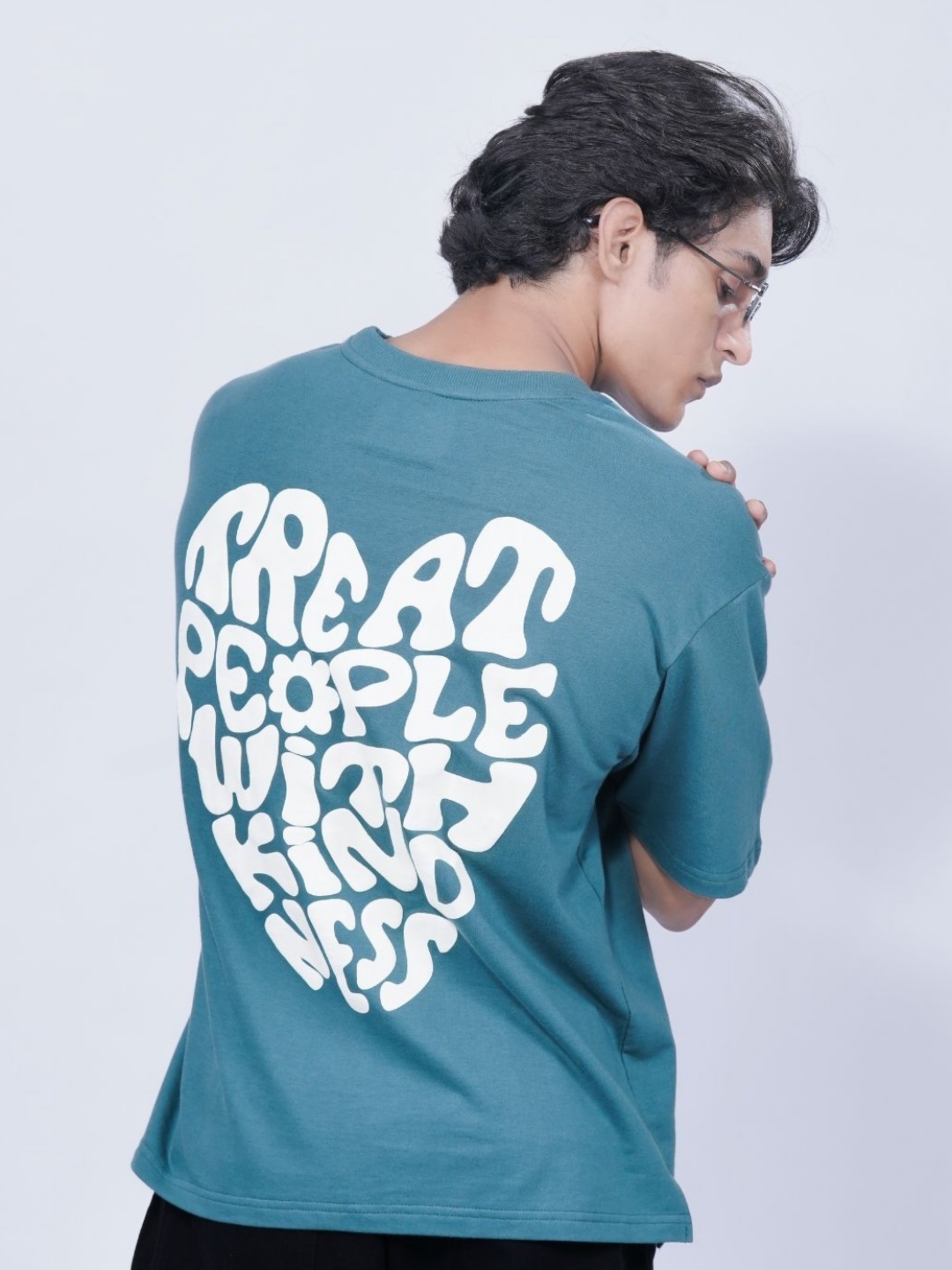 

Fans Army Men Printed Pockets T-shirt, Sea green