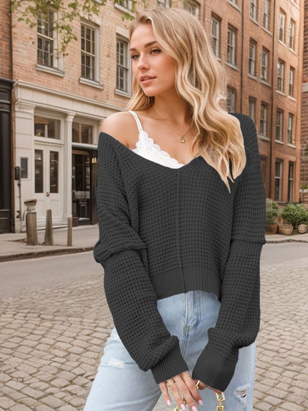 

StyleCast Women Pullover, Black