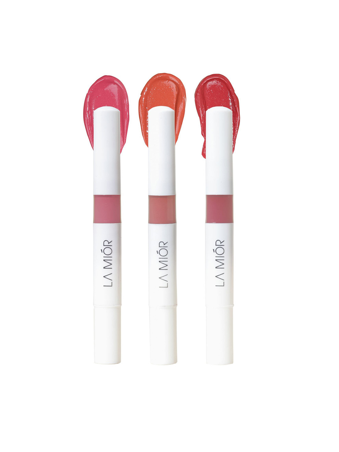 

LAMIOR 3 Pcs Peptide Glaze Lip Balm-4 ml Shade-Cotton Candy, Cinnamon Roll, Apple Pie, Blue