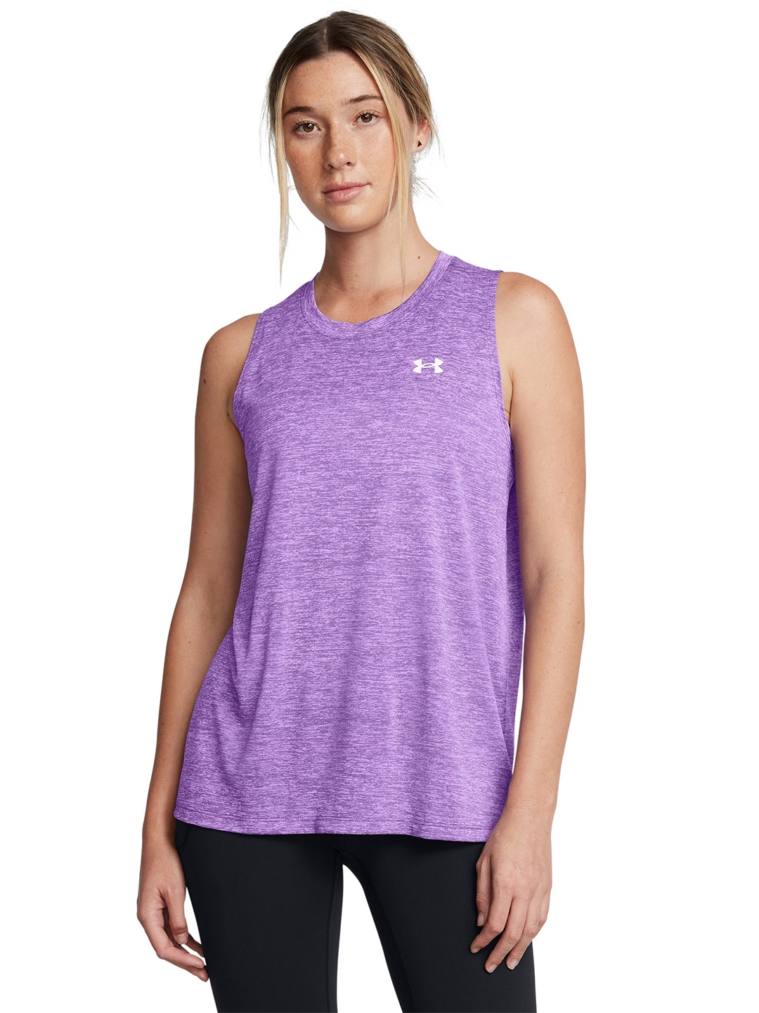 

UNDER ARMOUR Women Training or Gym T-shirt, Purple