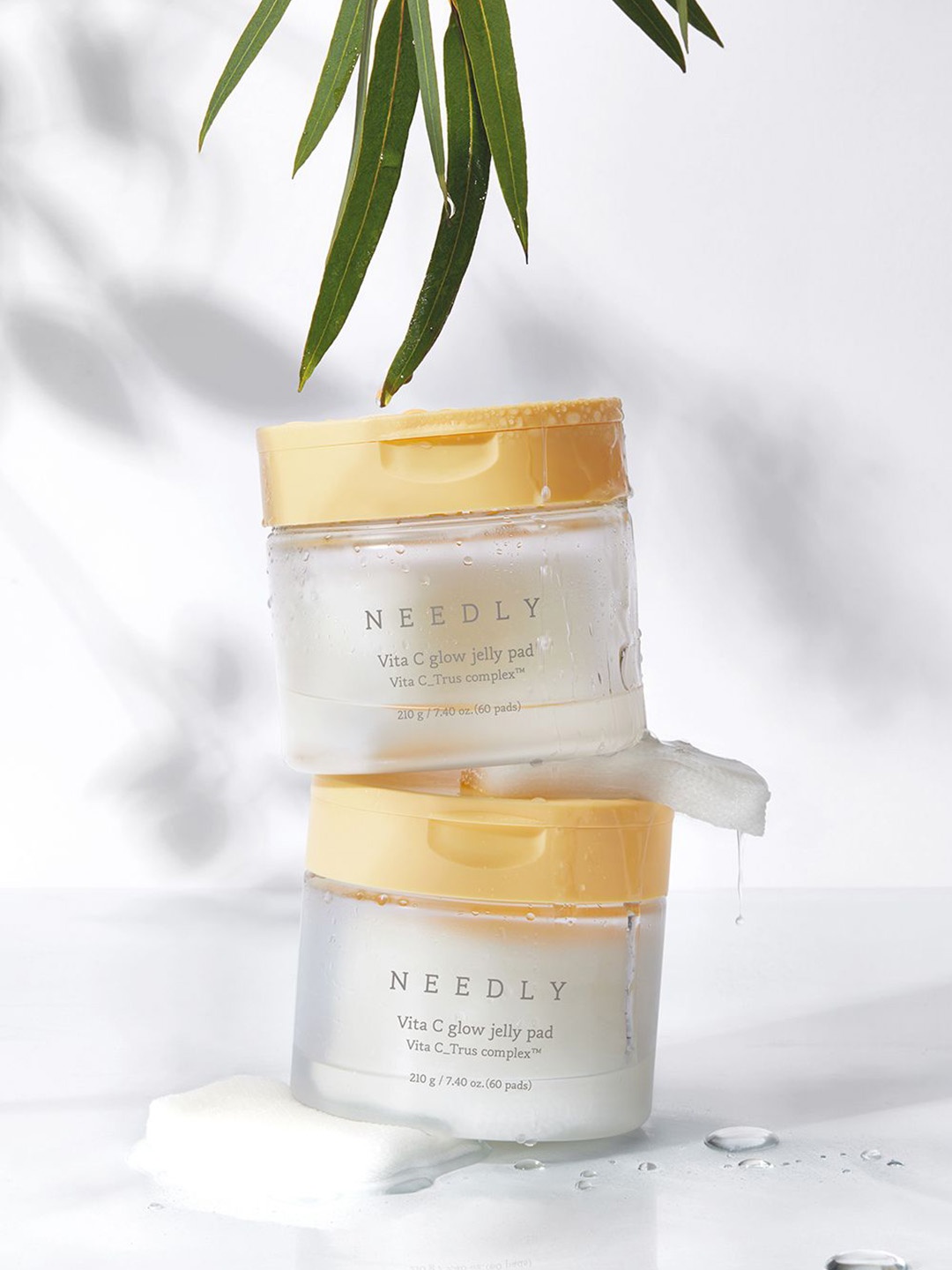 

Needly Vita C Glow Jelly Pads -60Pads, Transparent