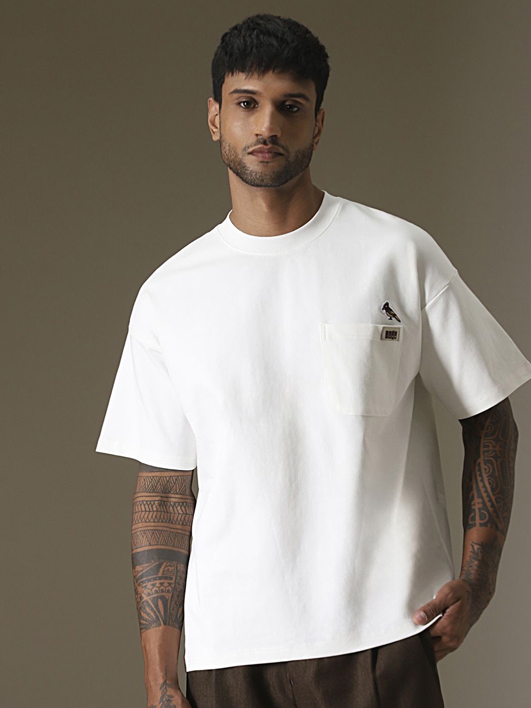 

Banana Club Men Printed T-shirt, White