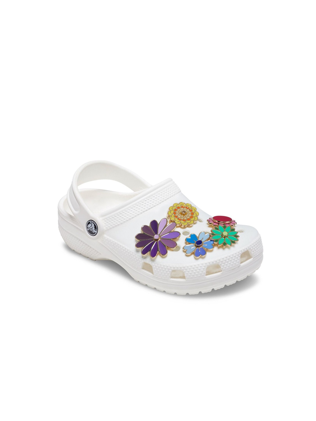 

Crocs 5-Pcs Floral Spin Shoe Charm Jibbitz, Yellow
