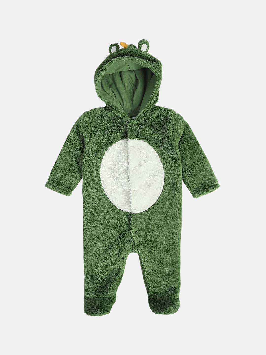 

MINI KLUB Kids Hooded Sleepsuit, Green