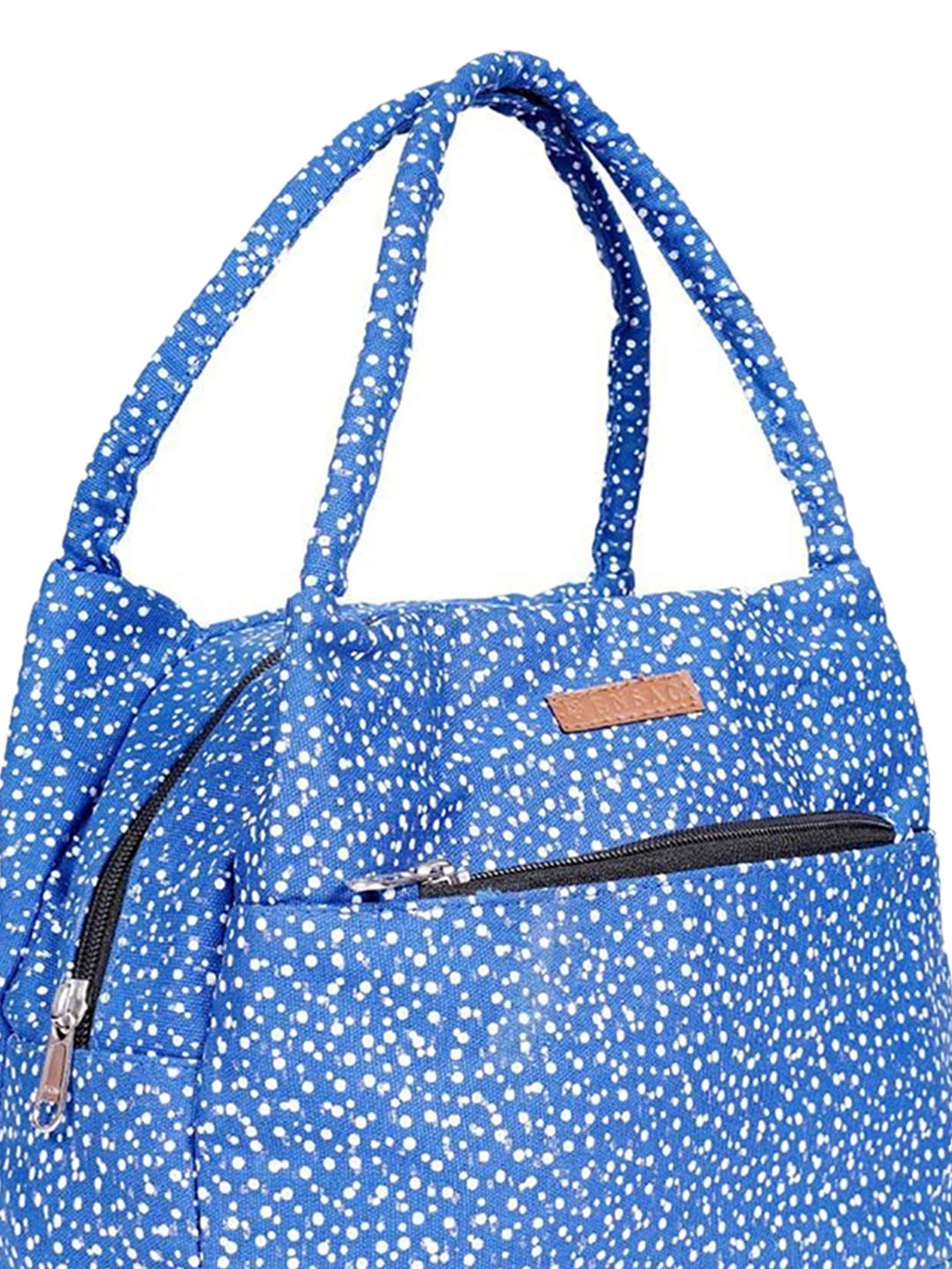 

ENSAC Women Structured Handheld Bag, Navy blue