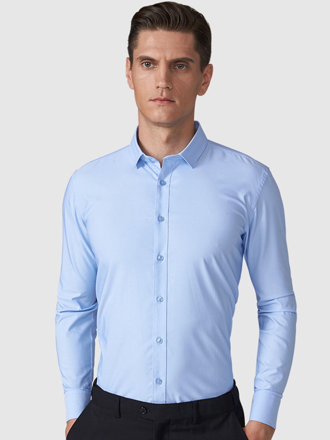 

StyleCast Men Opaque Casual Shirt, Blue